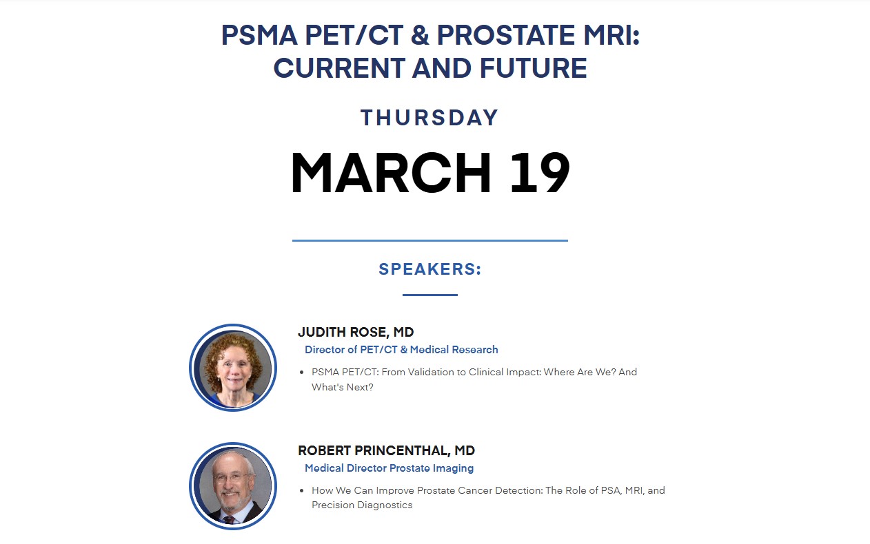 PSMA PET/CT & Prostate MRI: Current and Future